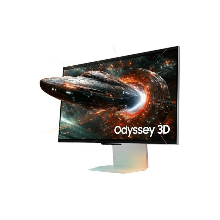 Monitor Gaming Samsung Odyssey 3D G90XF S27FG900XU 27'/ 4K/ 1ms/ 165Hz/ 3D/ Multimedia/ Regulable en altura/ Plata | Monitores