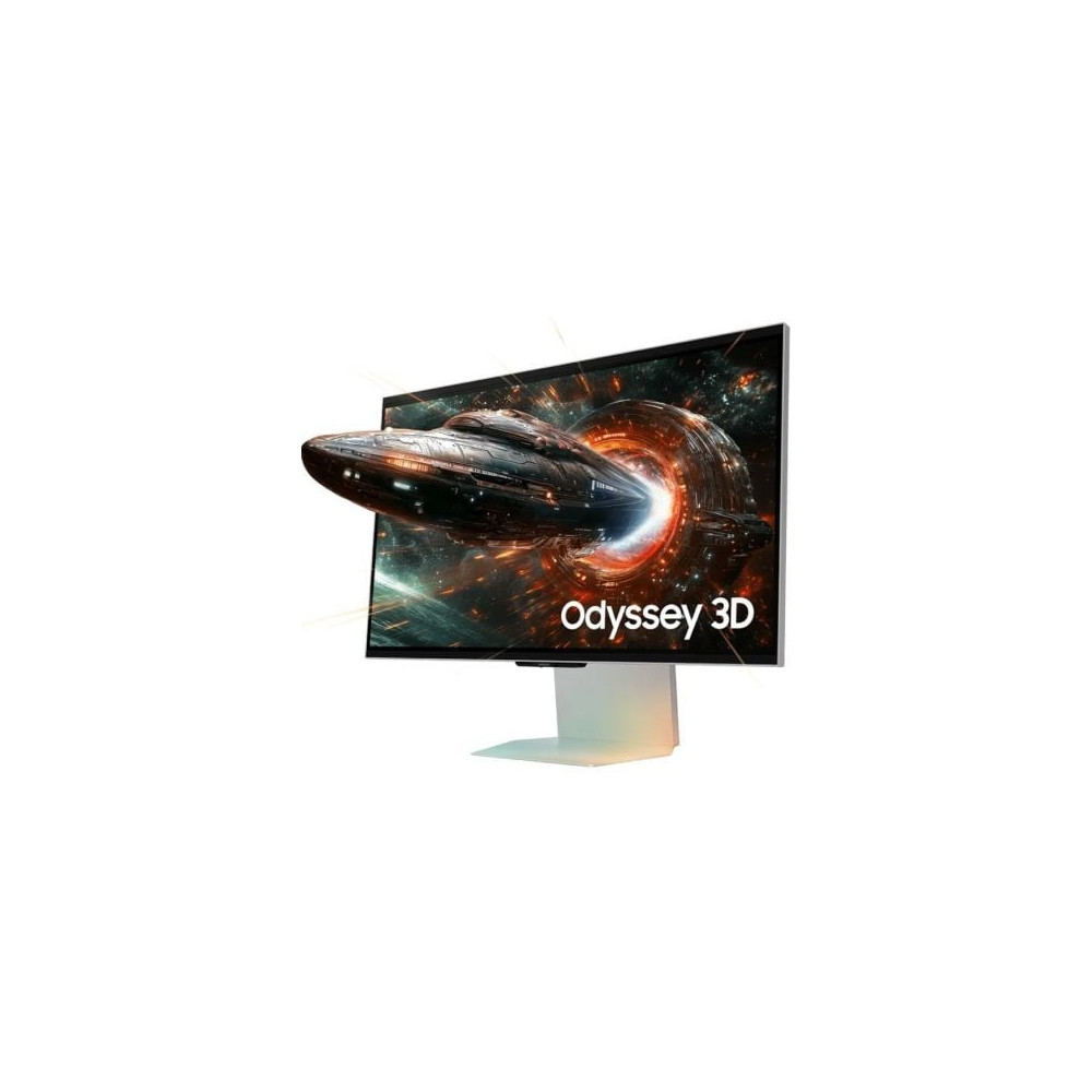 Monitor Gaming Samsung Odyssey 3D G90XF S27FG904XU 27'/ 4K/ 1ms/ 165Hz/ 3D/ Multimedia/ Regulable en altura/ Plata | Monitores