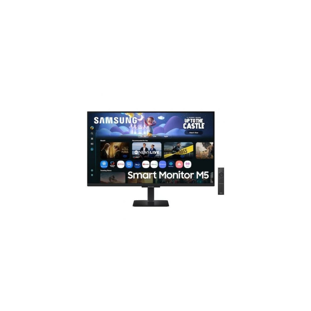 Smart Monitor Samsung M5 S27FM500EU 27'/ Full HD/ Multimedia/ Smart TV/ Negro | Monitores
