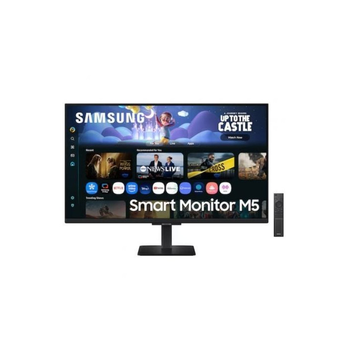 Smart Monitor Samsung M5 S27FM500EU 27'/ Full HD/ Multimedia/ Smart TV/ Negro | Monitores