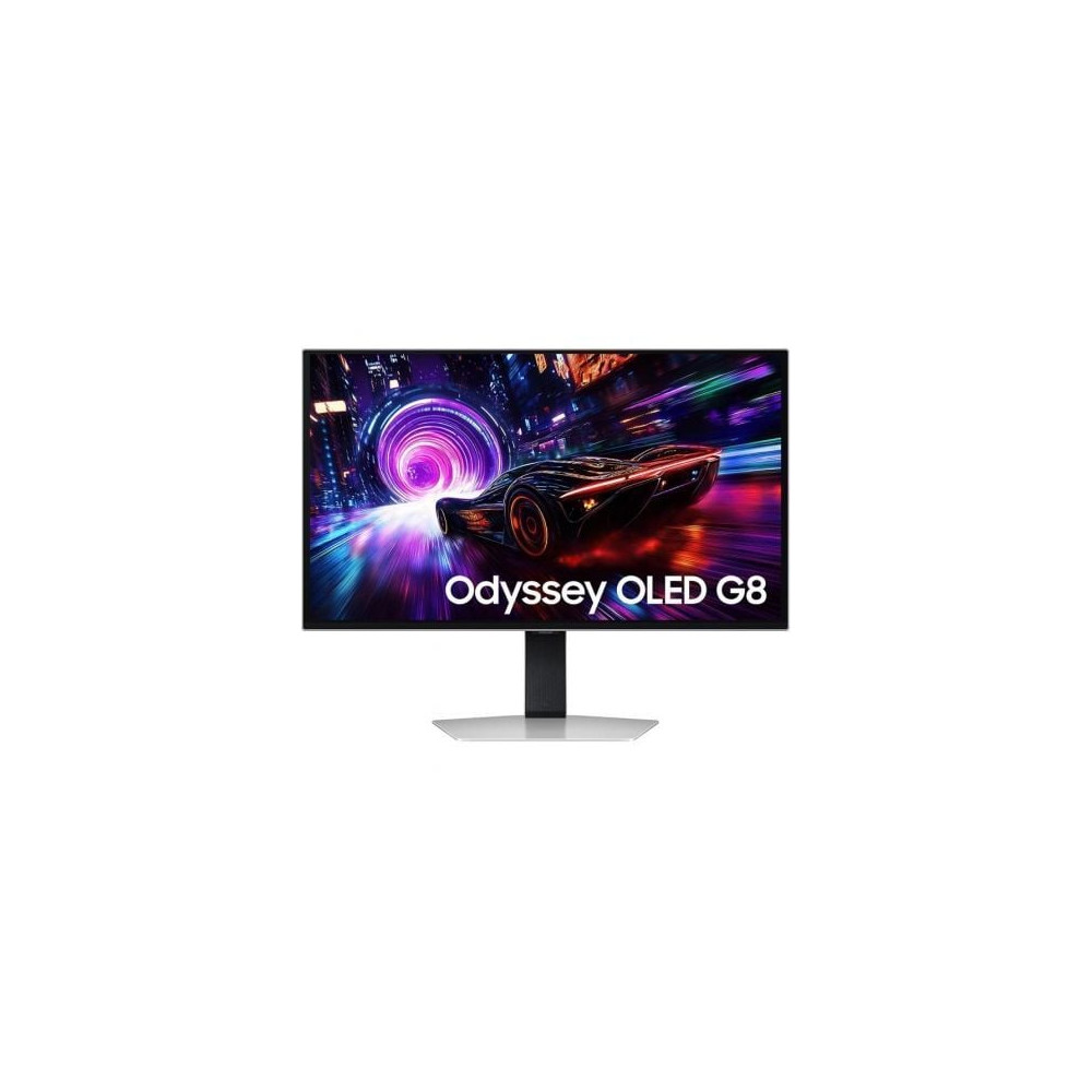 Monitor Gaming Samsung Odyssey OLED G8 G81SF S32FG810SU 32'/ 4K/ 0.03ms/ 240Hz/ QD-OLED/ Multimedia/ Regulable en altura/ Plata 