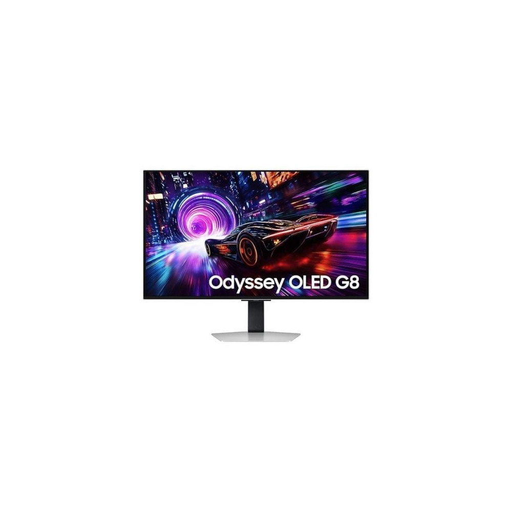 Monitor Gaming Samsung Odyssey OLED G8 S32FG812SU 32'/ 4K/ 0.03ms/ 240Hz/ QD-OLED/ Multimedia/ Regulable en altura/ Plata | Moni
