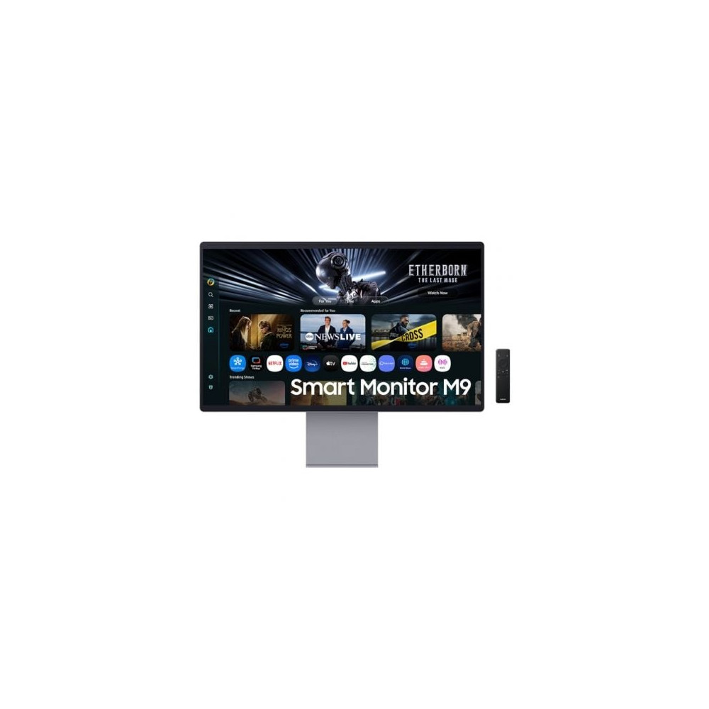 Smart Monitor Gaming Samsung M9 M90SF S32FM900SU 32'/ 4K/ 0.03ms/ 165Hz/ QD-OLED/ Multimedia/ Regulable en altura/ Smart TV/ Pla