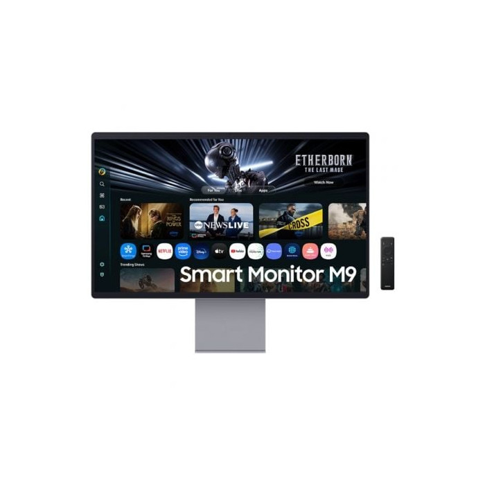 Smart Monitor Gaming Samsung M9 M90SF S32FM900SU 32'/ 4K/ 0.03ms/ 165Hz/ QD-OLED/ Multimedia/ Regulable en altura/ Smart TV/ Pla