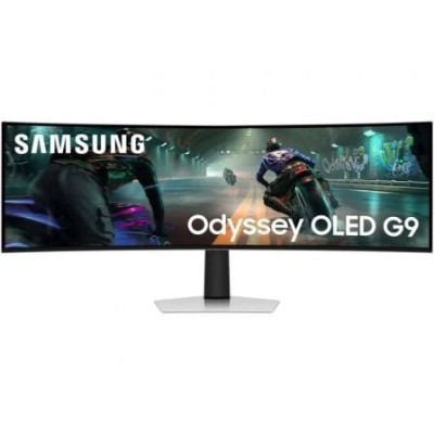Monitor Ultrapanorámico Curvo Gaming Samsung Odyssey OLED G9 G91SD S49DG910SU 49'/ Dual QHD/ Multimedia/ 0.03ms/ 144Hz/ OLED/ Re