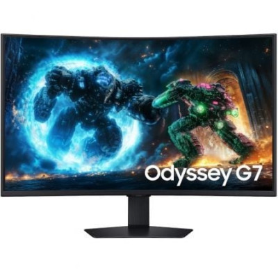 Monitor Gaming Curvo Samsung Odyssey G7 G75F 37'/ 4K/ 1ms/ 165Hz/ VA/ Regulable en altura/ Negro | Monitores