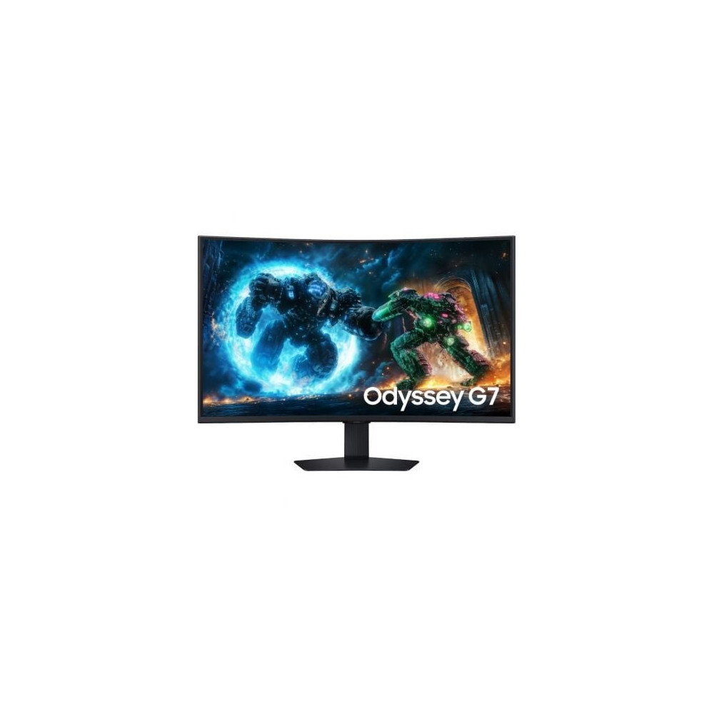 Monitor Gaming Curvo Samsung Odyssey G7 G75F 37'/ 4K/ 1ms/ 165Hz/ VA/ Regulable en altura/ Negro | Monitores