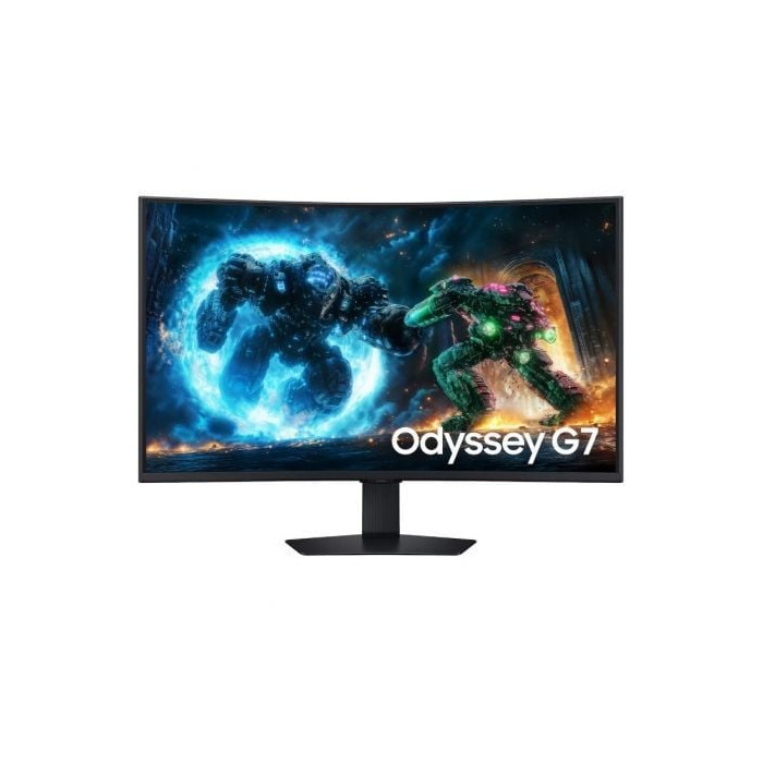 Monitor Gaming Curvo Samsung Odyssey G7 G75F 37'/ 4K/ 1ms/ 165Hz/ VA/ Regulable en altura/ Negro | Monitores