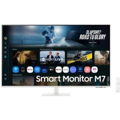 Smart Monitor Samsung M7 S43FM701UU 43'/ 4K/ Multimedia/ Smart TV/ Blanco | Monitores