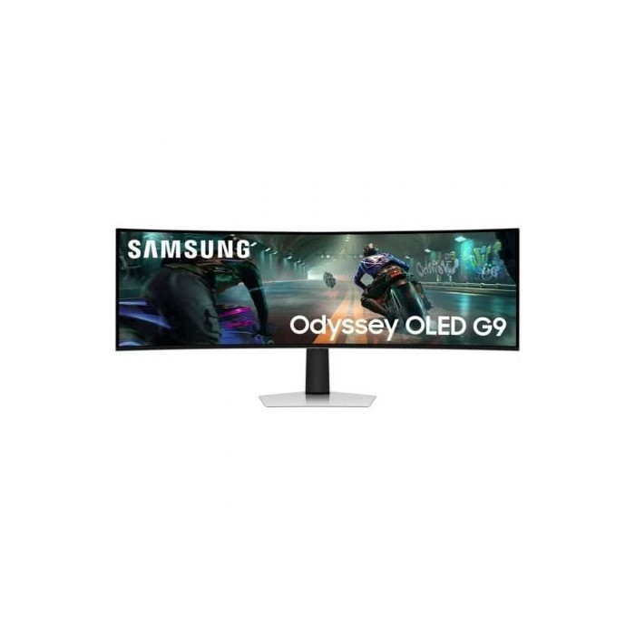 Monitor Ultrapanorámico Curvo Gaming Samsung Odyssey OLED G9 G91SD S49DG910SU 49'/ Dual QHD/ Multimedia/ 0.03ms/ 144Hz/ OLED/ Re
