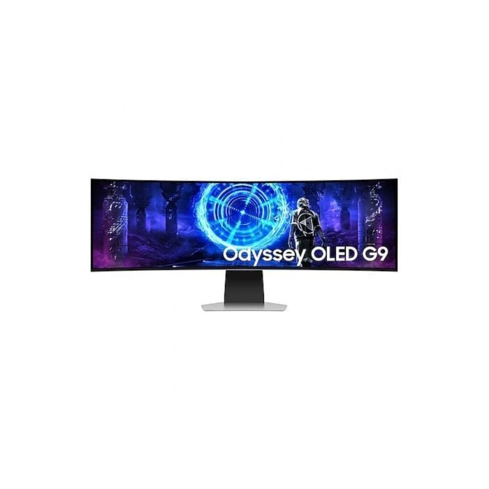 Smart Monitor Gaming Ultrapanorámico Curvo Samsung Odyssey OLED G9 S49DG950SU 49'/ Dual QHD/ 0.03ms/ 240Hz/ OLED/ Multimedia/Reg