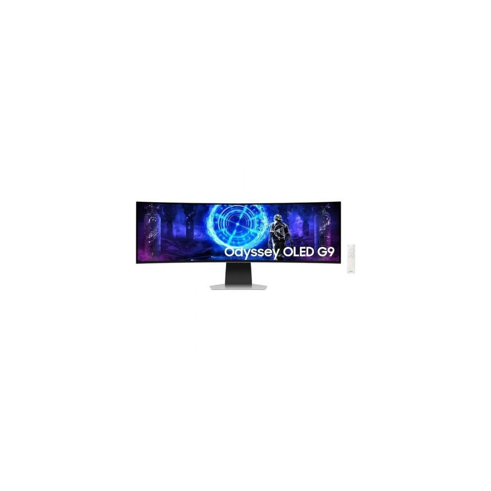 Monitor Gaming Ultrapanorámico Curvo Samsung Odyssey OLED G9 S49DG954SU 49'/ Dual QHD/ 0.03ms/ 240Hz/ OLED/ Multimedia/ Regulabl