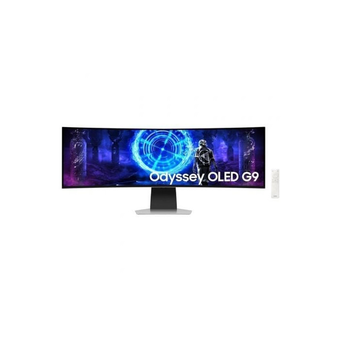 Monitor Gaming Ultrapanorámico Curvo Samsung Odyssey OLED G9 S49DG954SU 49'/ Dual QHD/ 0.03ms/ 240Hz/ OLED/ Multimedia/ Regulabl