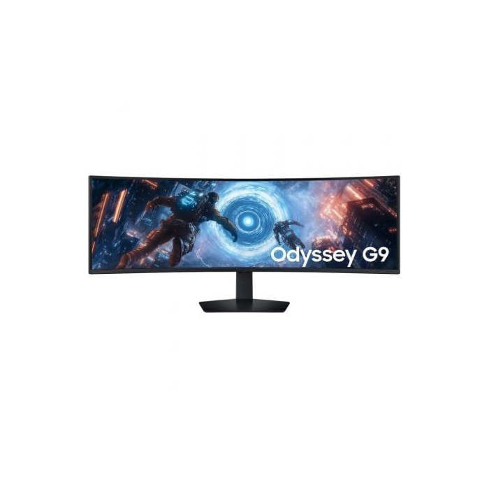 Monitor Gaming Ultrapanorámico Curvo Samsung Odyssey G9 G91F S49FG910EU 49'/ Dual QHD/ 1ms/ 144Hz/ Regulable en altura/ Negro | 