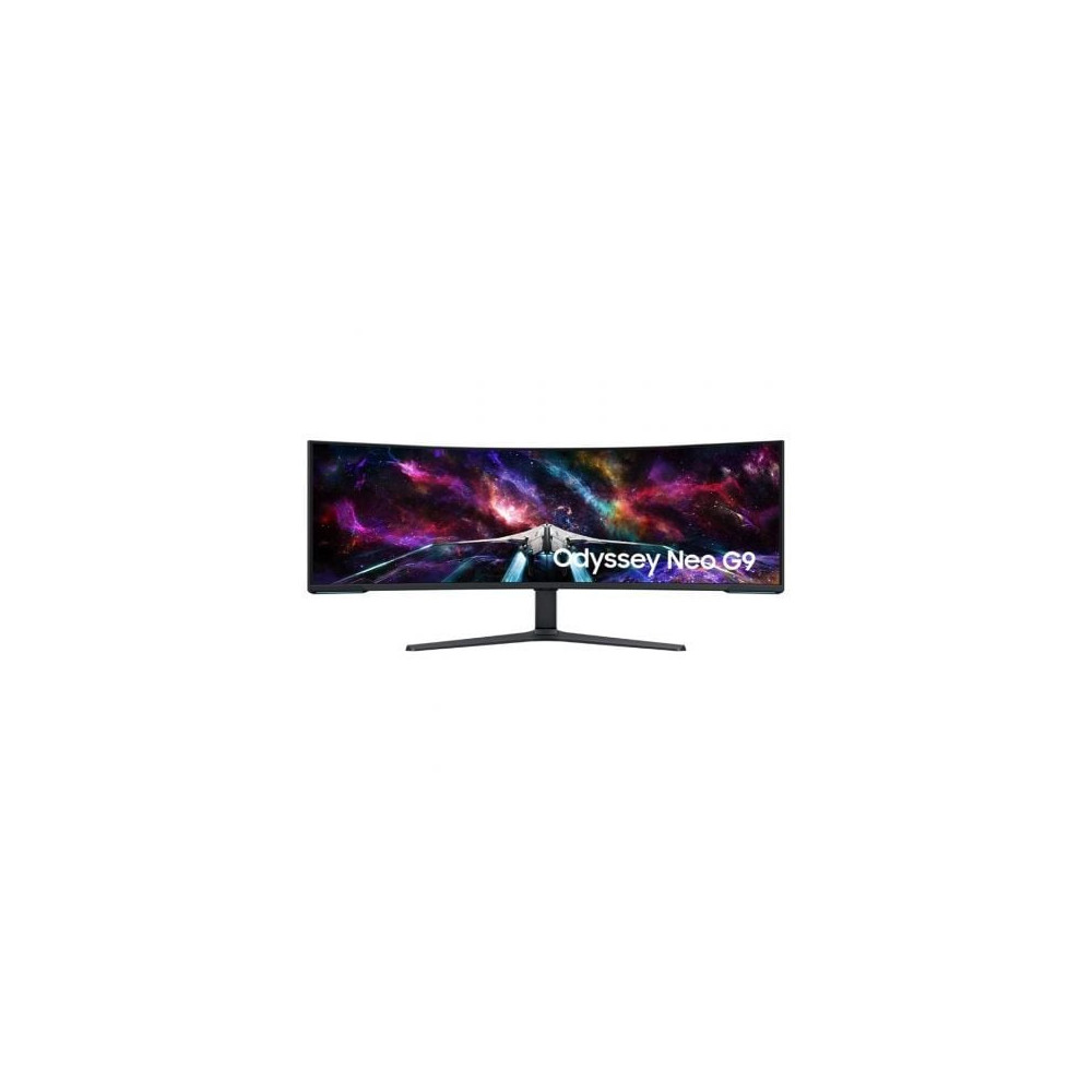 Monitor Gaming Ultrapanorámico Curvo Samsung Odyssey Neo G9 S57CG952NU 57'/ Dual UHD/ 1ms/ 240Hz/ VA/ Regulable en altura/ Blanc