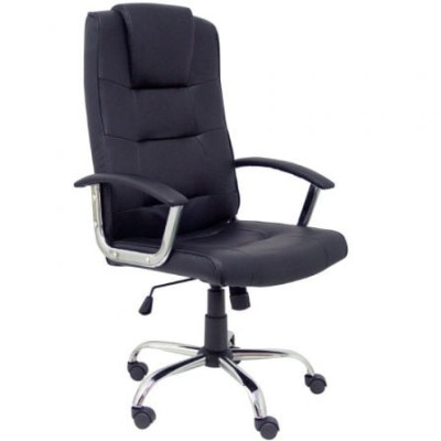 Silla de Oficina Piqueras y Crespo Guadalimar Similpiel 280DBSPNE/ Negro | Sillas