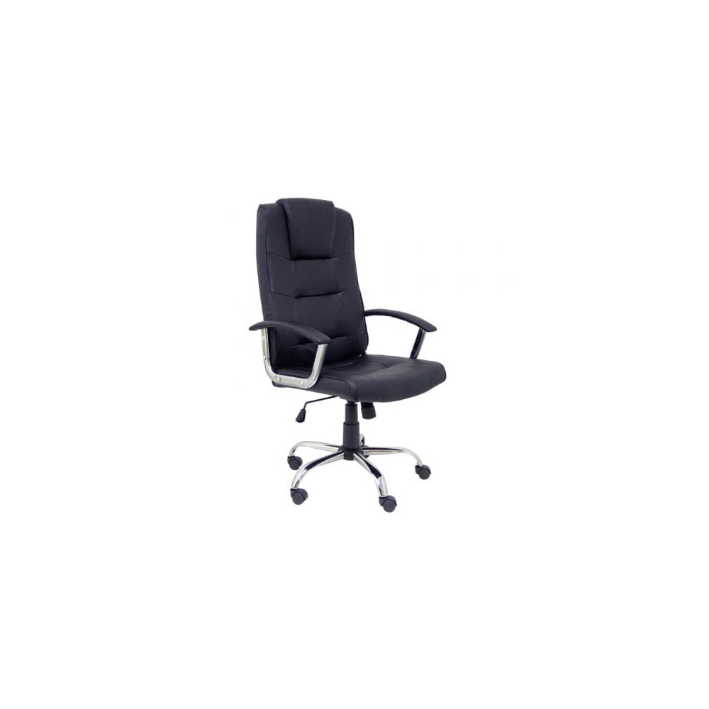 Silla de Oficina Piqueras y Crespo Guadalimar Similpiel 280DBSPNE/ Negro | Sillas