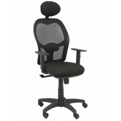 Silla de Oficina Piqueras y Crespo Alocén 345SM840B840B10CRNC/ Negra | Sillas
