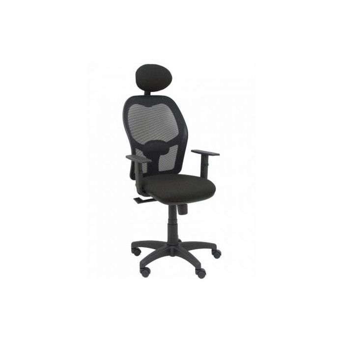 Silla de Oficina Piqueras y Crespo Alocén 345SM840B840B10CRNC/ Negra | Sillas