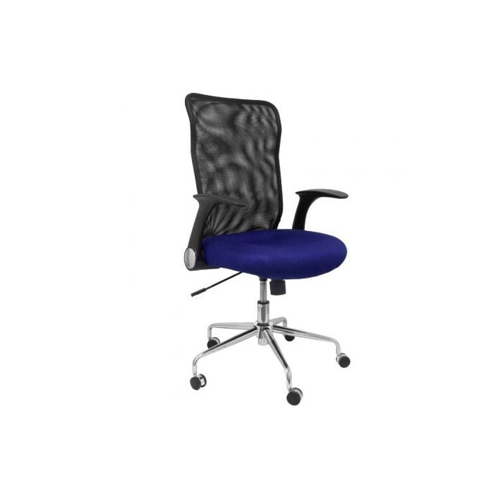 Silla de Oficina Piqueras y Crespo Minaya 4031AZ/ Azul y Negra | Sillas