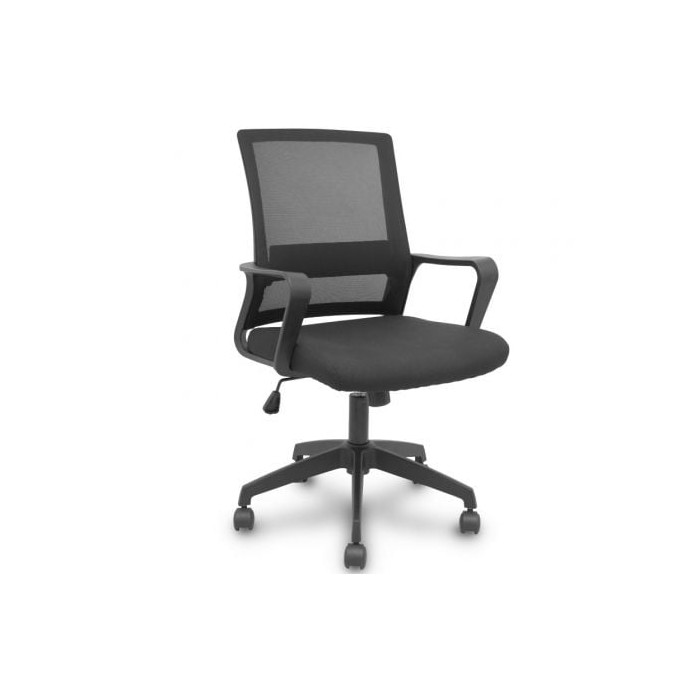 Silla de Oficina Piqueras y Crespo Ergo535 535BNDW00RN/ Negra | Sillas