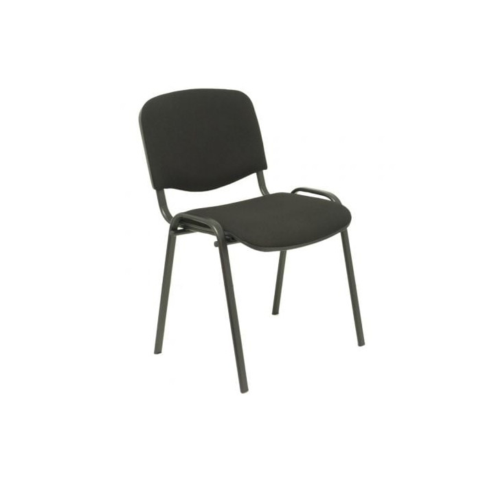 Pack 4 Sillas de Oficina Piqueras y Crespo Iso arán PACK426ARAN840/ Negra | Sillas