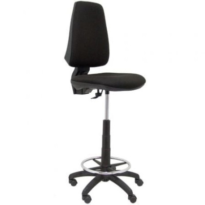 Taburete Piqueras y Crespo Elche T14CPB840RN/ Negro | Sillas