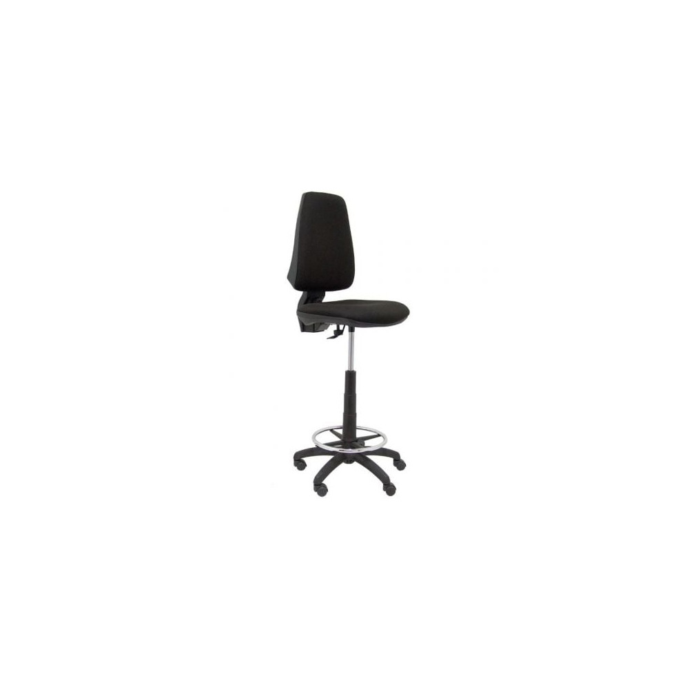 Taburete Piqueras y Crespo Elche T14CPB840RN/ Negro | Sillas