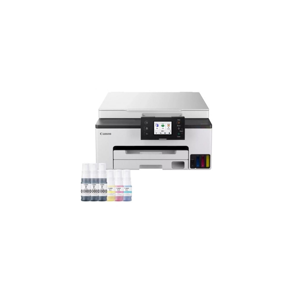 Multifunción Recargable Canon MAXIFY GX1050 MegaTank 3 en 1 WiFi/ Dúplex/ Pack impresora + consumibles XL/ Blanca | Multifuncion