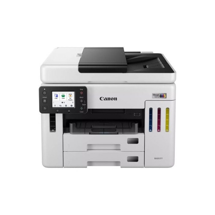 Multifunción Recargable Canon MAXIFY GX7150 MegaTank WiFi/ Dúplex/ Fax/ Blanca | Multifunciones