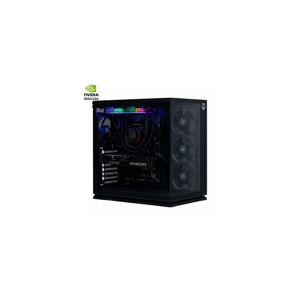 PC Gaming KVX Phobos 1 AMD Ryzen 7 7800X3D/ 32GB/ 2TB SSD/ GeForce RTX 5070/ Sin Sistema Operativo | PC Gaming