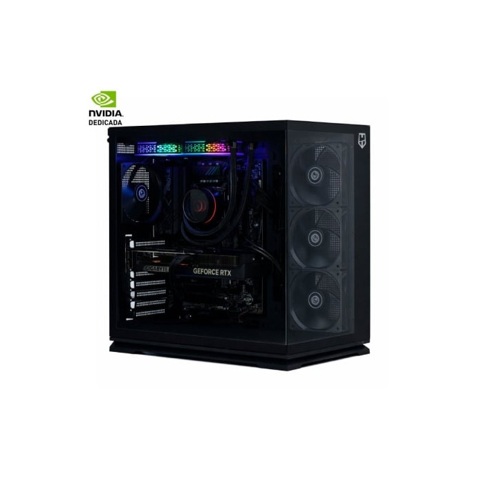 PC Gaming KVX Phobos 1 AMD Ryzen 7 7800X3D/ 32GB/ 2TB SSD/ GeForce RTX 5070/ Sin Sistema Operativo | PC Gaming