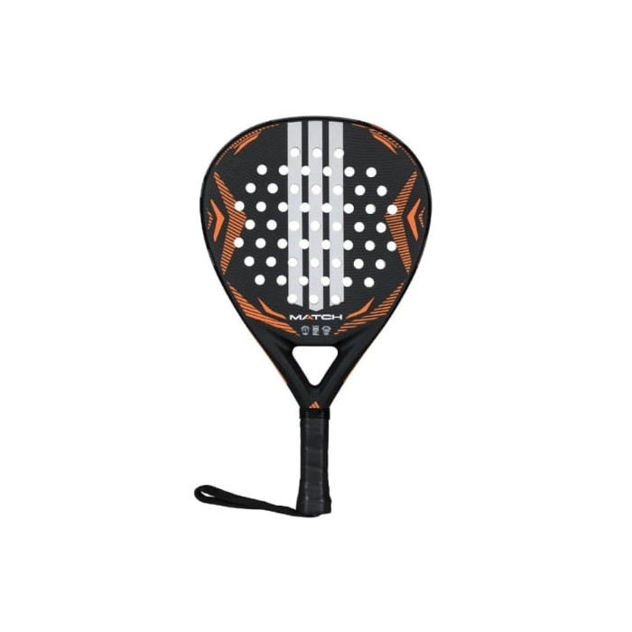 Pala de Pádel Adidas Match 3.5 2026/ Negra y Naranja | Pádel