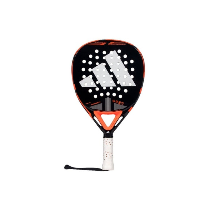 Pala de Pádel Adidas Cross It Team 3.4 2025/ Negra y Naranja | Pádel