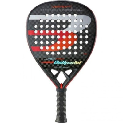 Pala de Pádel Bullpadel Vertex 03 Pro 22 (Tello Chingotto)/ Negra y Roja | Pádel