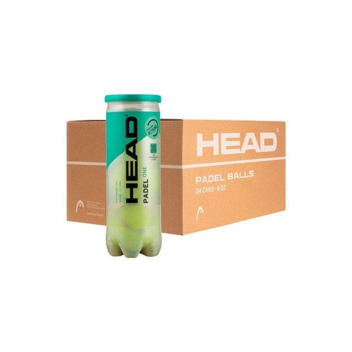 Cajón Bolas Head Padel One/ 24 packs de 3 unidades | Pádel