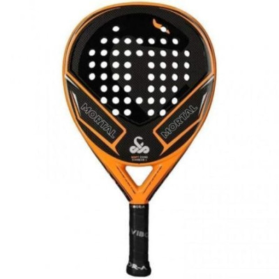 Pala de Pádel VIBOR-A Mortal Carbon 3.0/ Naranja y Negra | Pádel