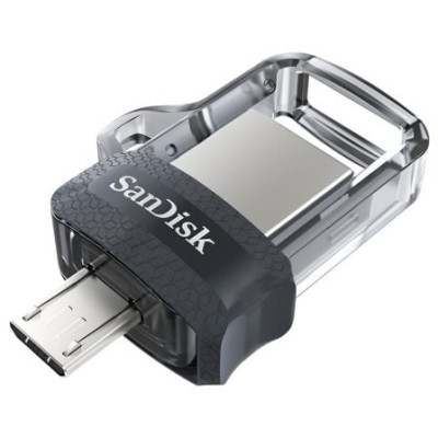 Pendrive 64GB SanDisk Dual m3.0 Ultra USB 3.0/ MicroUSB | Memorias USB