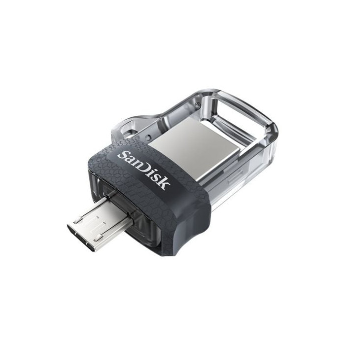 Pendrive 64GB SanDisk Dual m3.0 Ultra USB 3.0/ MicroUSB | Memorias USB
