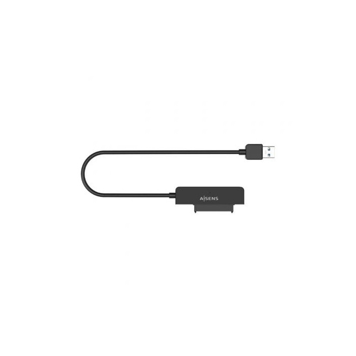 Adaptador para Discos Duros 2.5' Aisens ASE-25A03B/ USB Macho - SATA | Cajas Externas