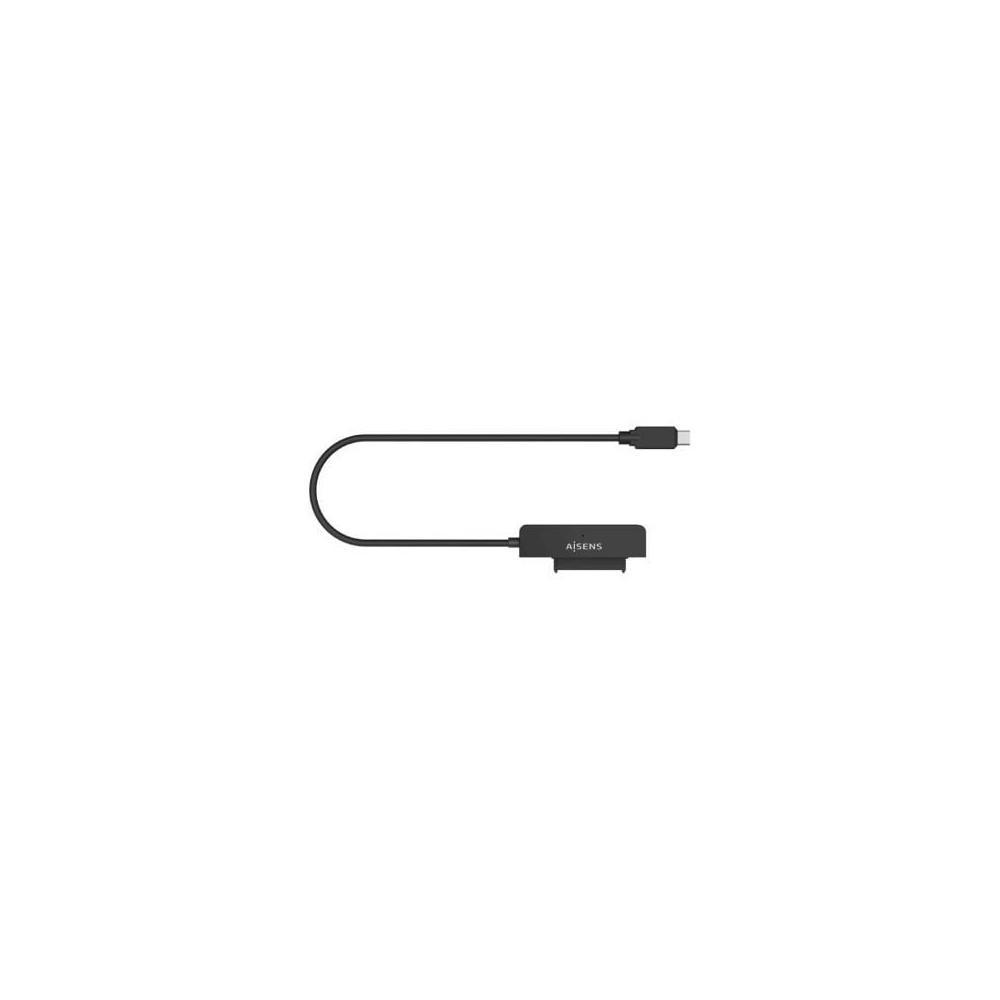 Adaptador para Discos Duros 2.5' Aisens ASE-25C04B/ USB Tipo-C 3.1 Macho - SATA | Cajas Externas