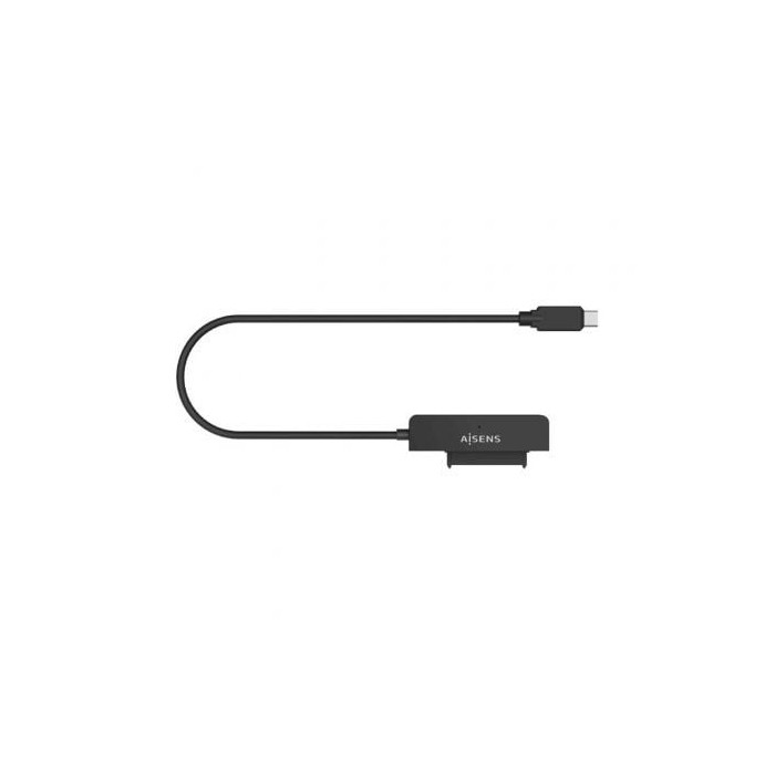 Adaptador para Discos Duros 2.5' Aisens ASE-25C04B/ USB Tipo-C 3.1 Macho - SATA | Cajas Externas