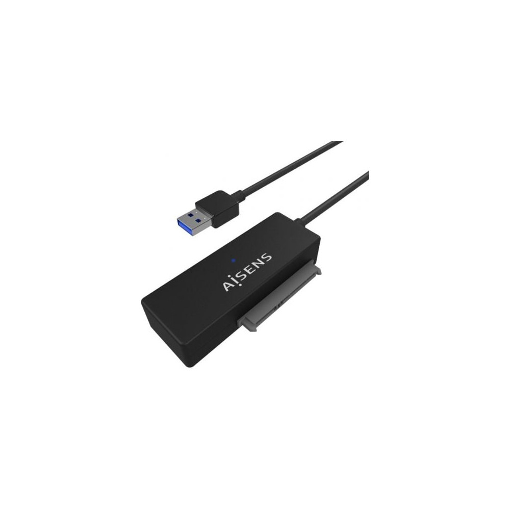 Adaptador para Discos Duros 2.5'/3.5' Aisens ASE-35A01B/ USB 3.0 - SATA/ con Alimentador | Cajas Externas