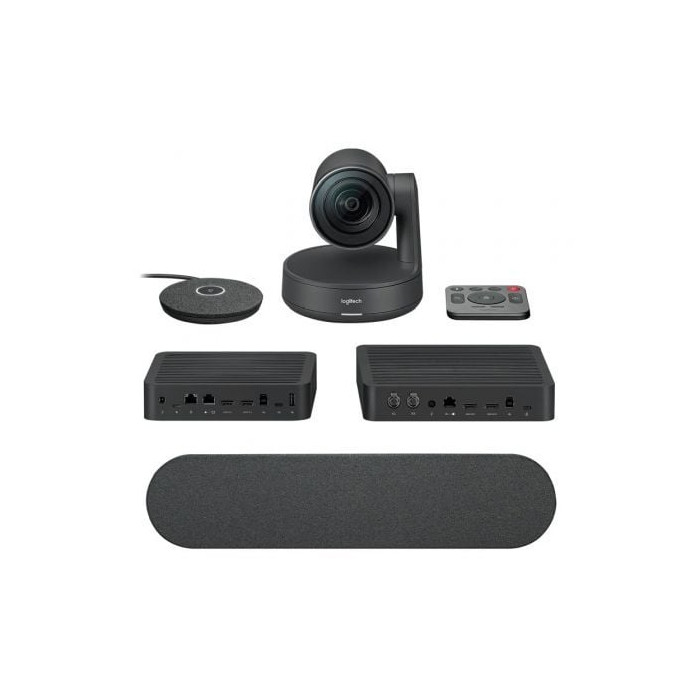 Sistema de Videoconferencia Logitech Rally/ Campo de Visión 82º/ 4K | Videoconferencia