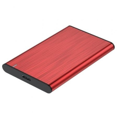Caja Externa para Disco Duro de 2.5' Aisens ASE-2525RED/ USB 3.1/ Sin tornillos | Cajas Externas
