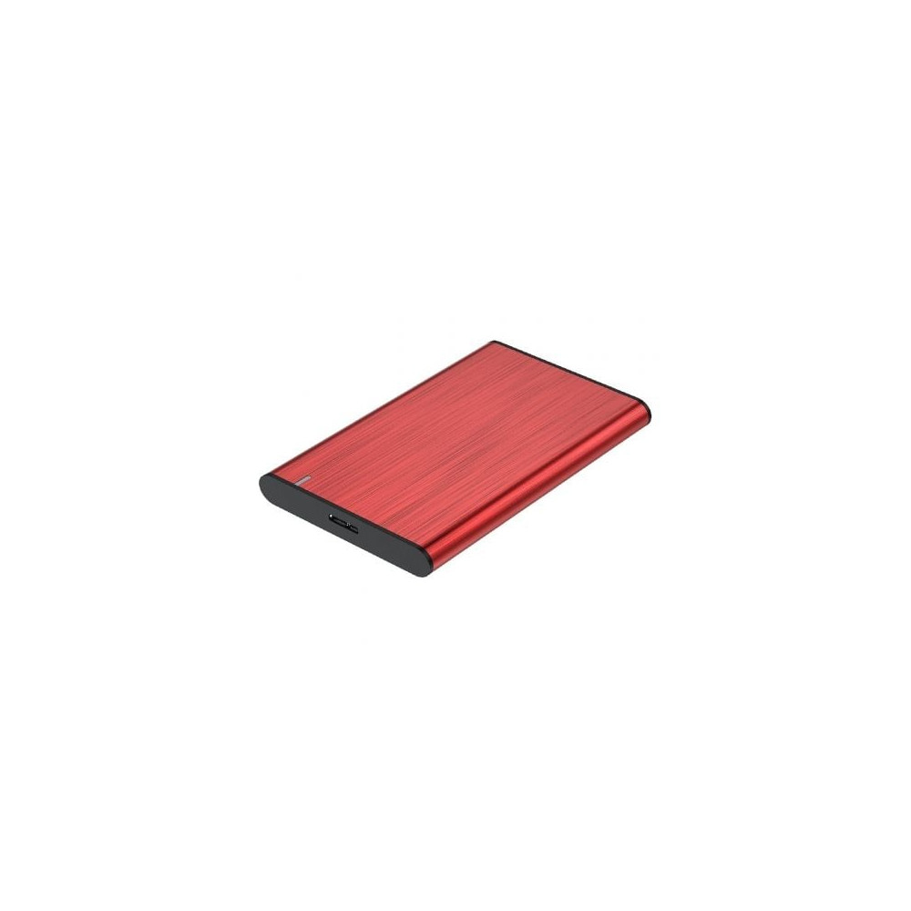 Caja Externa para Disco Duro de 2.5' Aisens ASE-2525RED/ USB 3.1/ Sin tornillos | Cajas Externas