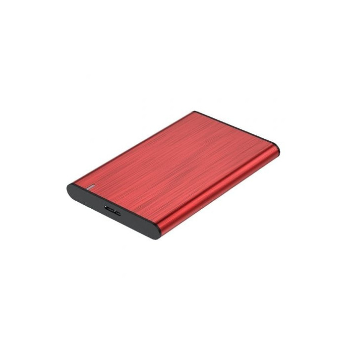 Caja Externa para Disco Duro de 2.5' Aisens ASE-2525RED/ USB 3.1/ Sin tornillos | Cajas Externas