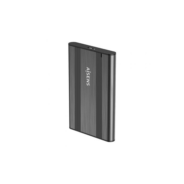 Caja Externa para Disco Duro de 2.5' Aisens ASE-2526GR/ USB 3.1/ Sin tornillos | Cajas Externas