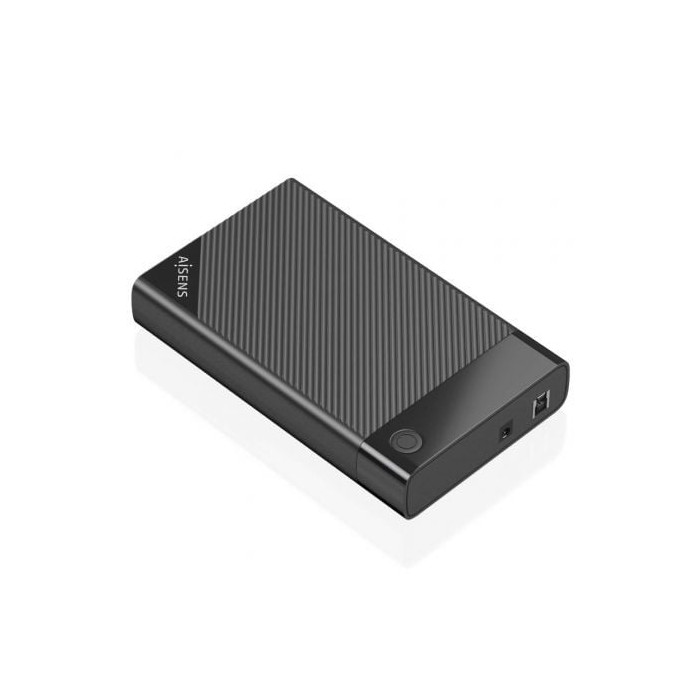 Caja Externa para Disco Duro de 3.5' Aisens ASE-3529B/ USB 3.1/ Sin tornillos | Cajas Externas