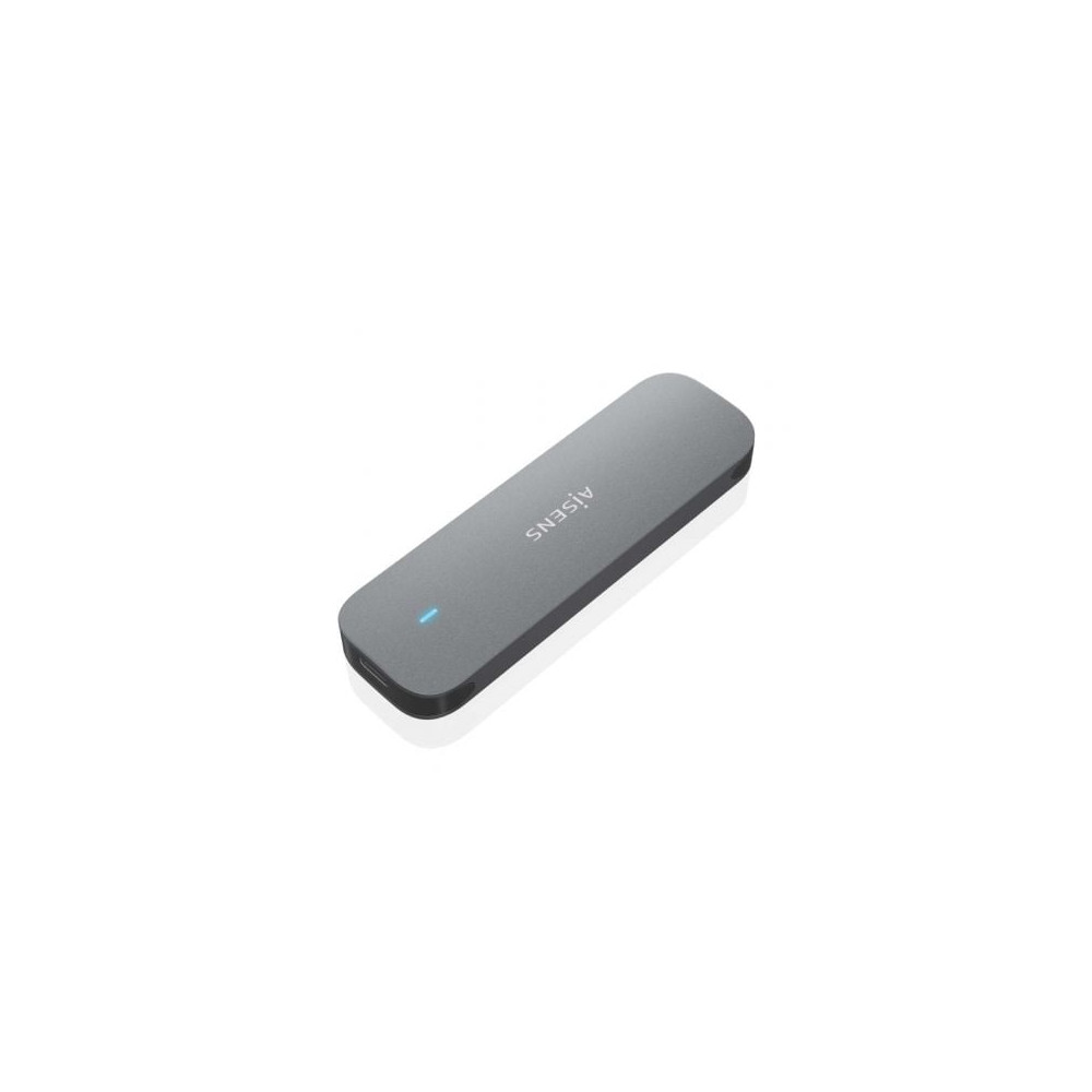Caja Externa para Disco SSD M.2 SATA Aisens ASM2-006GRY/ USB 3.1/ Sin tornillos | Cajas Externas